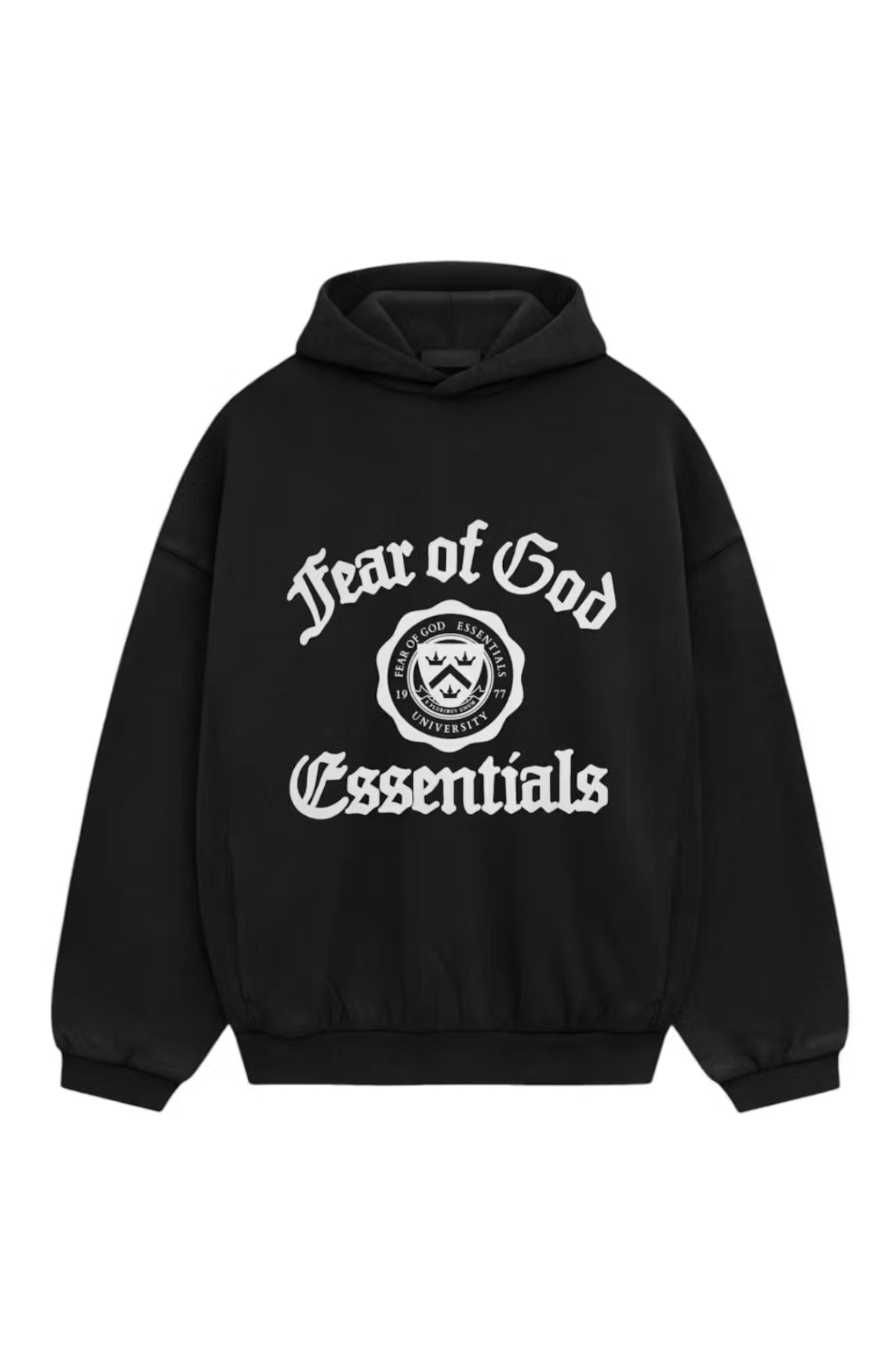 Essentials Fear Of God Hoodie Vintage Shrunken