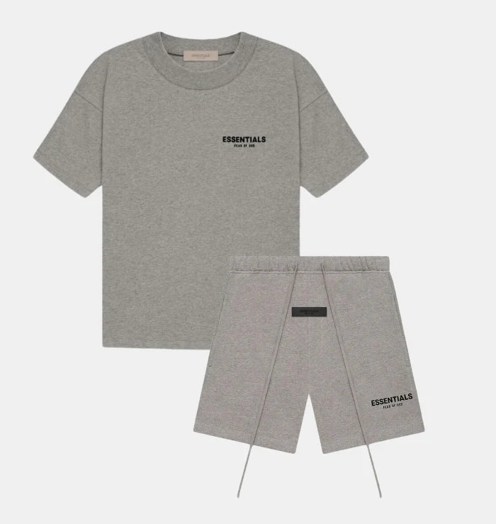 Essentials Set Short+Polera ‘Dark Oatmeal