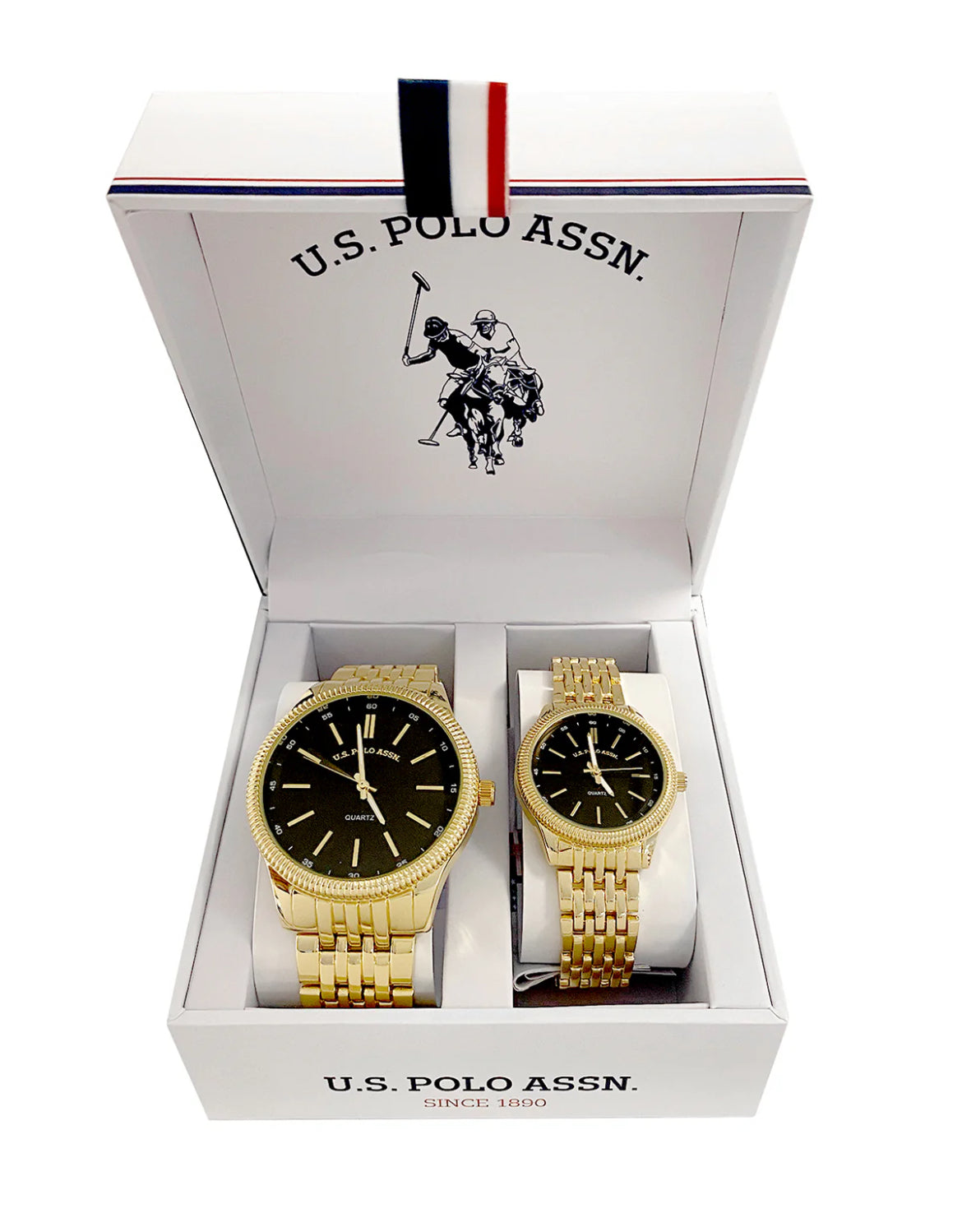U.S Polo Assn. Set de relojes pareja