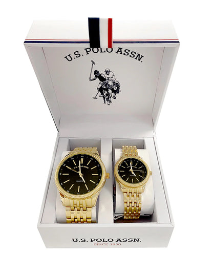 U.S Polo Assn. Set de relojes pareja