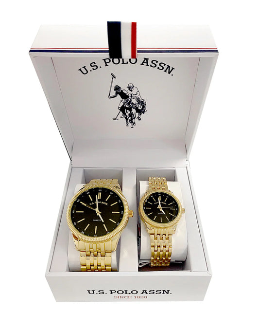 U.S Polo Assn. Set de relojes pareja