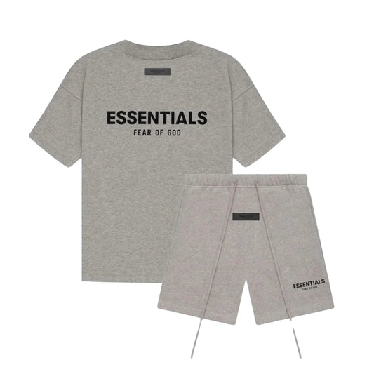 Essentials Set Short+Polera ‘Dark Oatmeal
