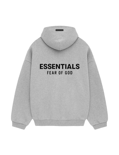 Essentials Fear Of God Hoodie ‘Light Heather Grey FW24