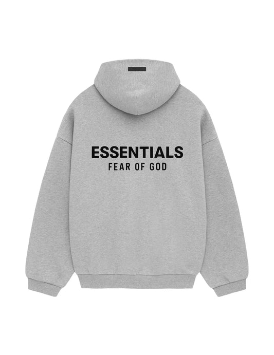 Essentials Fear Of God Hoodie ‘Light Heather Grey FW24
