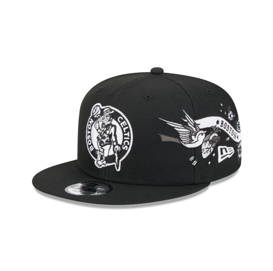 New Era 9Fifty Boston Celtics City Art Hat