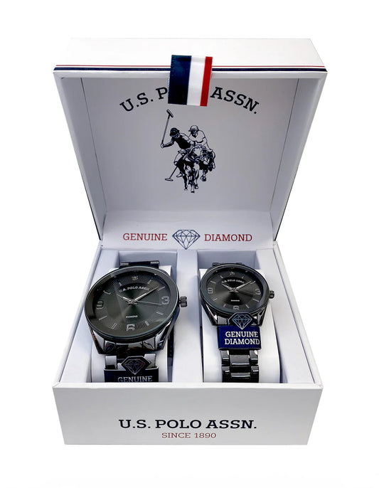 U.S Polo Assn. Set de relojes pareja