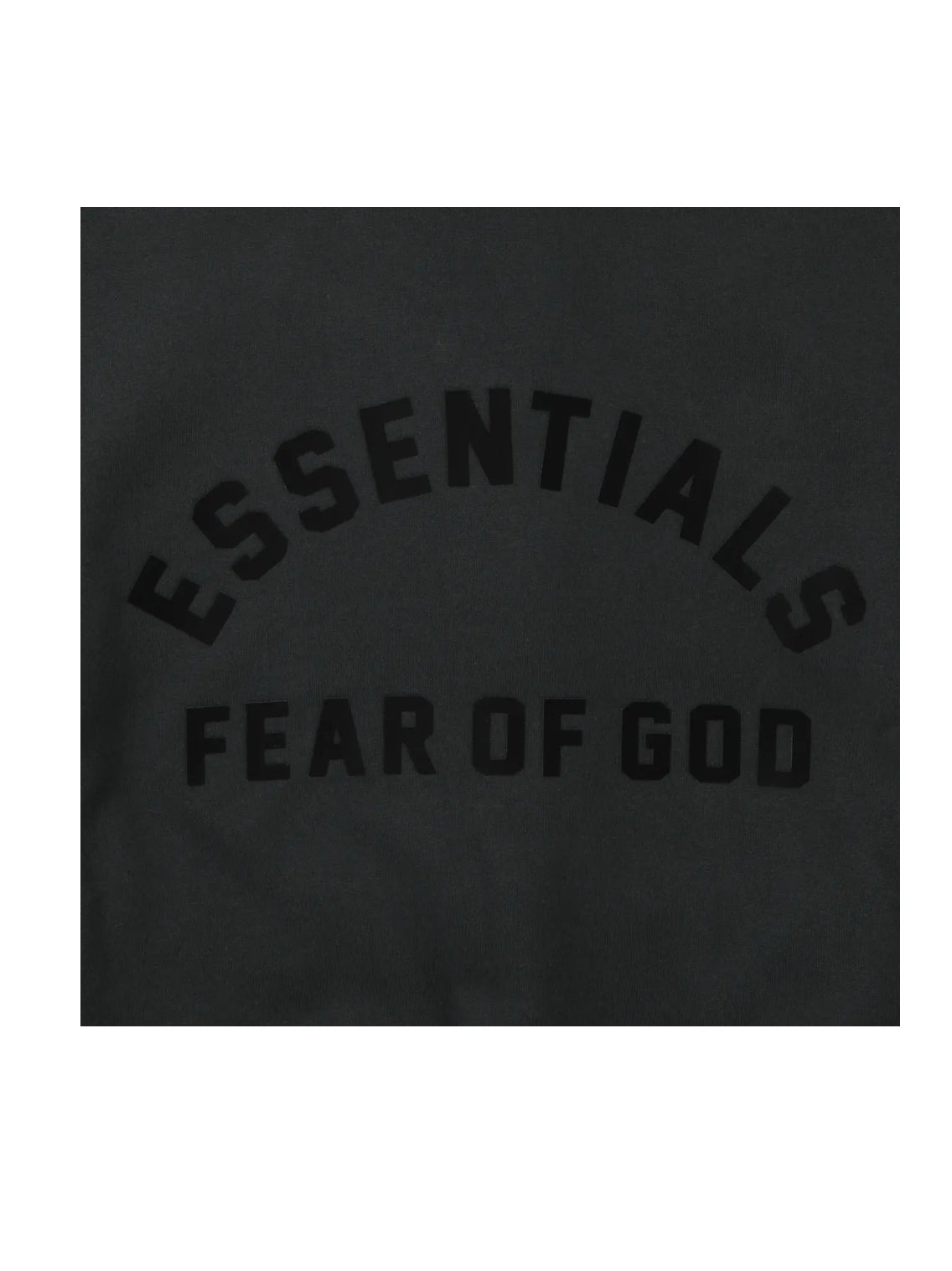 Essentials Fear Of God Hoodie ‘Jet Black SS23