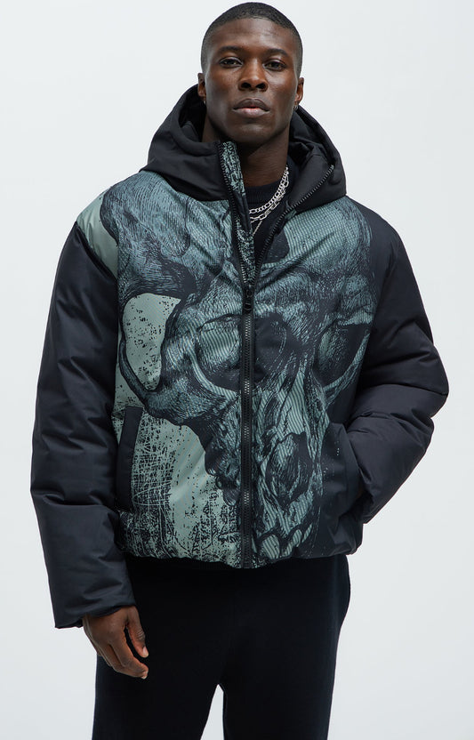 Fashion Nova Azrael Hooded Puffer Jacket