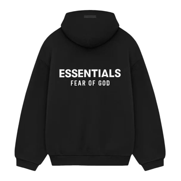 Essentials Fear Of God Hoodie ‘Black FW24