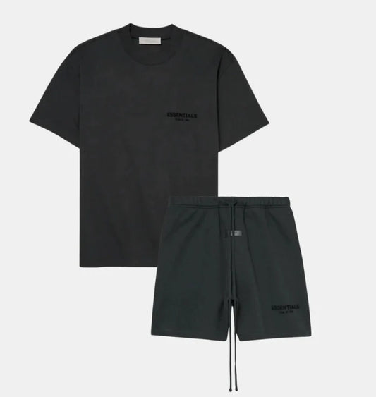 Essentials Set Short+Polera Stretch Limo