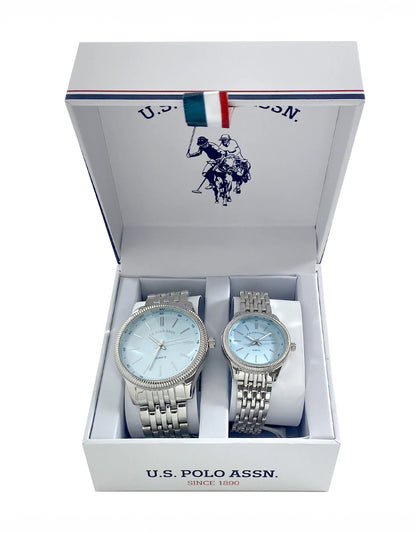 U.S Polo Assn. Set de relojes pareja