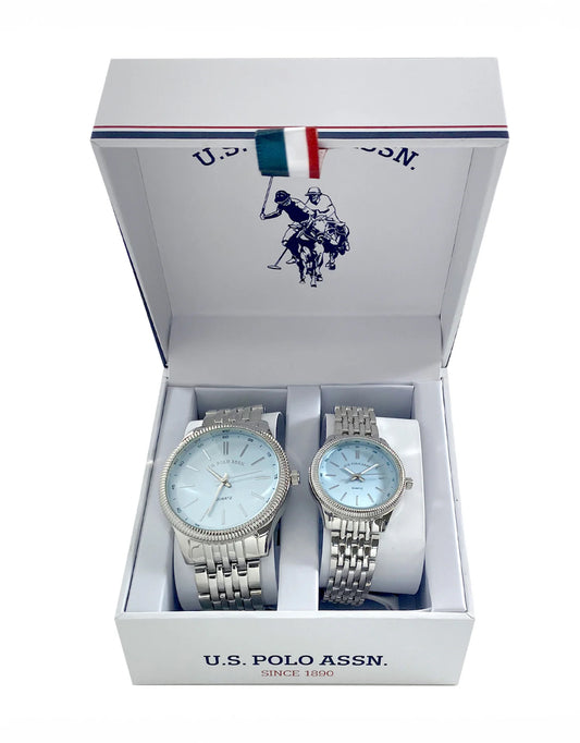 U.S Polo Assn. Set de relojes pareja