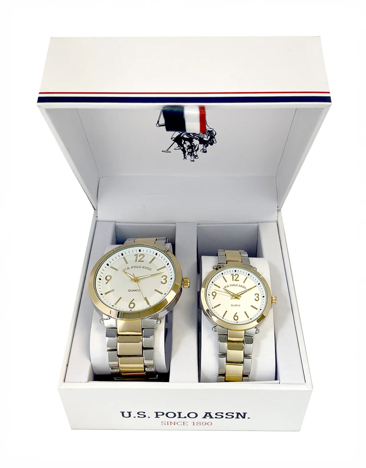 U.S Polo Assn. Set de relojes pareja