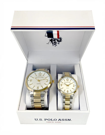 U.S Polo Assn. Set de relojes pareja