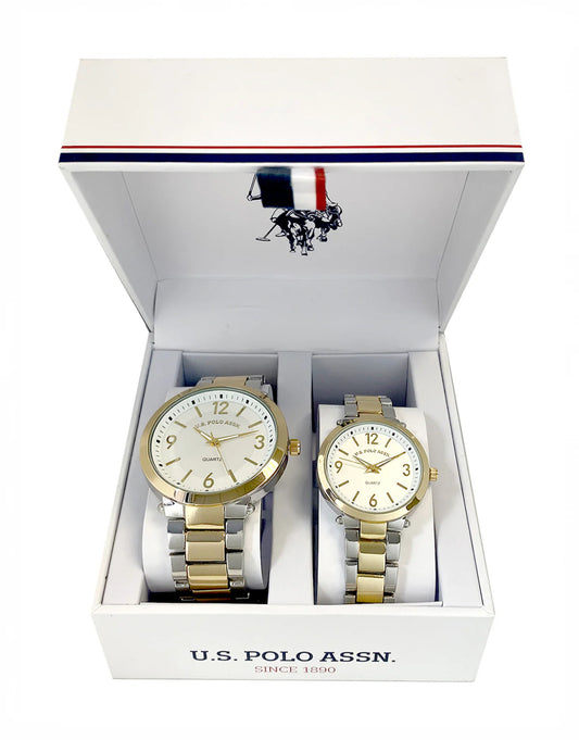 U.S Polo Assn. Set de relojes pareja