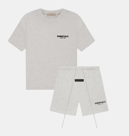 Essentials Set Short+Polera ‘Light Oatmeal