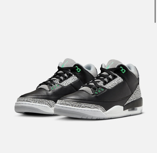 Jordan Retro 3 ‘Green Glow